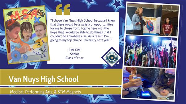 VNHS named a 2022 National Magnet School of Distinction